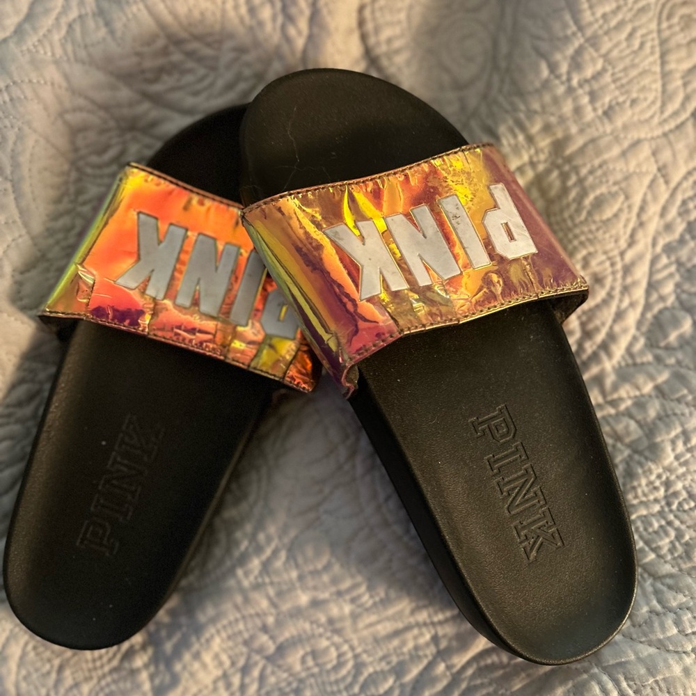 PINK Victoria’s Secret Slides/ Flops